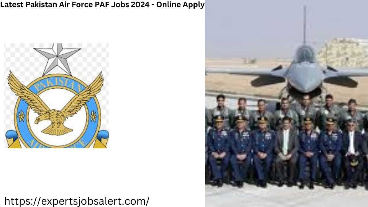 Latest Pakistan Air Force PAF Jobs 2024 - Online Apply