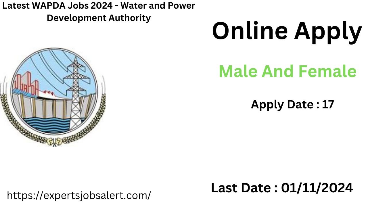 Latest WAPDA Jobs 2024 - Water and Power Development Authority 